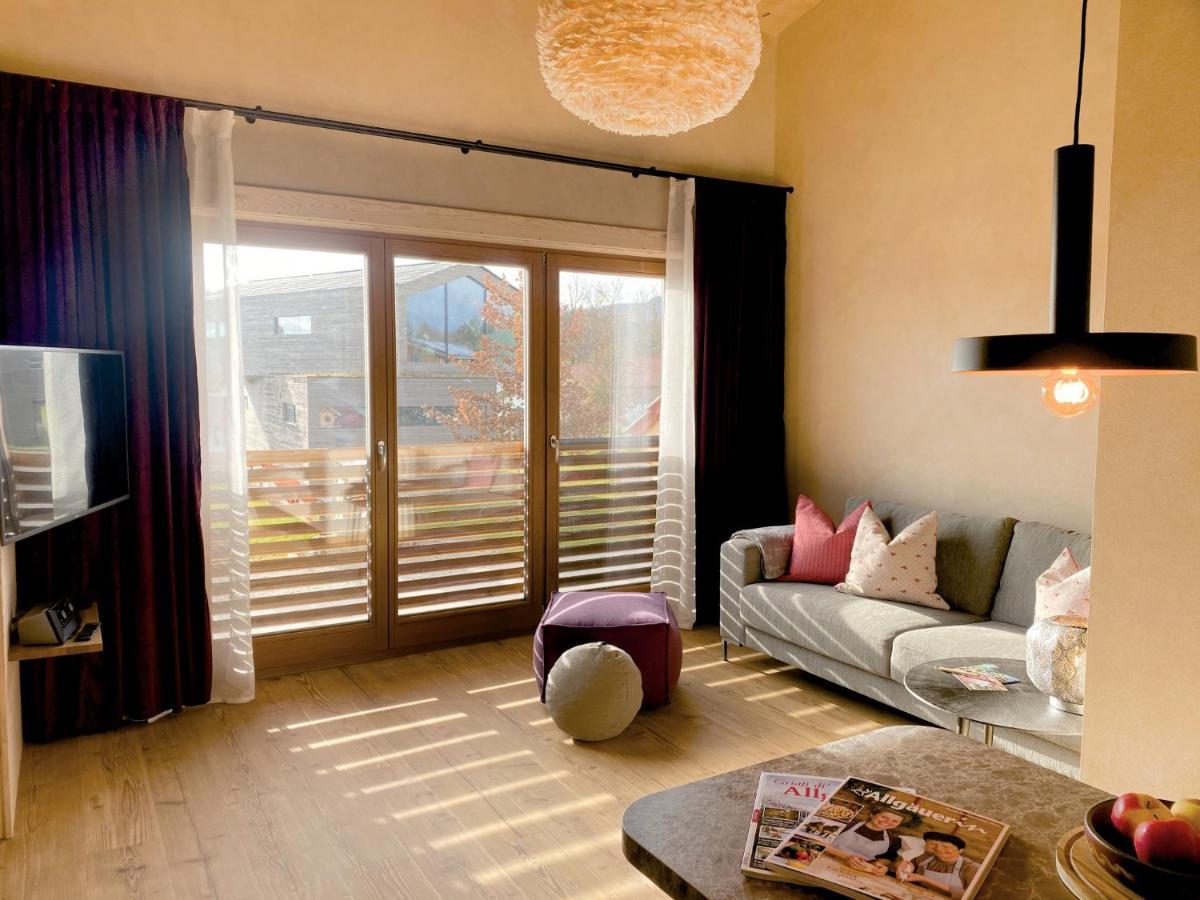 "Allgaeu-Herzl" Alpenchalet Fuer Zwei Ruckholz Exterior foto