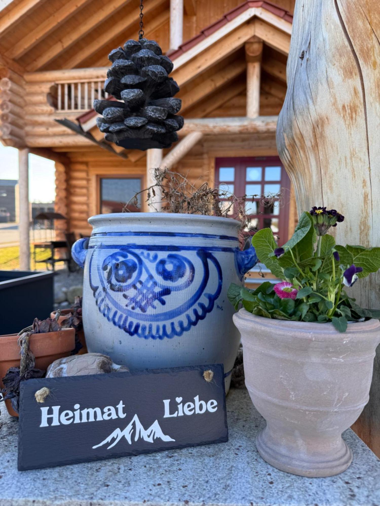 "Allgaeu-Herzl" Alpenchalet Fuer Zwei Ruckholz Exterior foto
